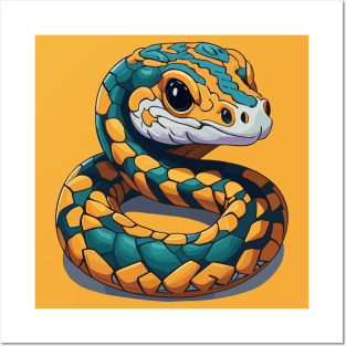 Cute Snake Posters and Art